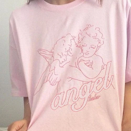 Стильная розовая футболка для девочек с цветочным принтом в стиле Комо, La Flor, Selena, Quintanilla, женская футболка с рисунком для девочек-латины, хипстерские эстетические Топы
