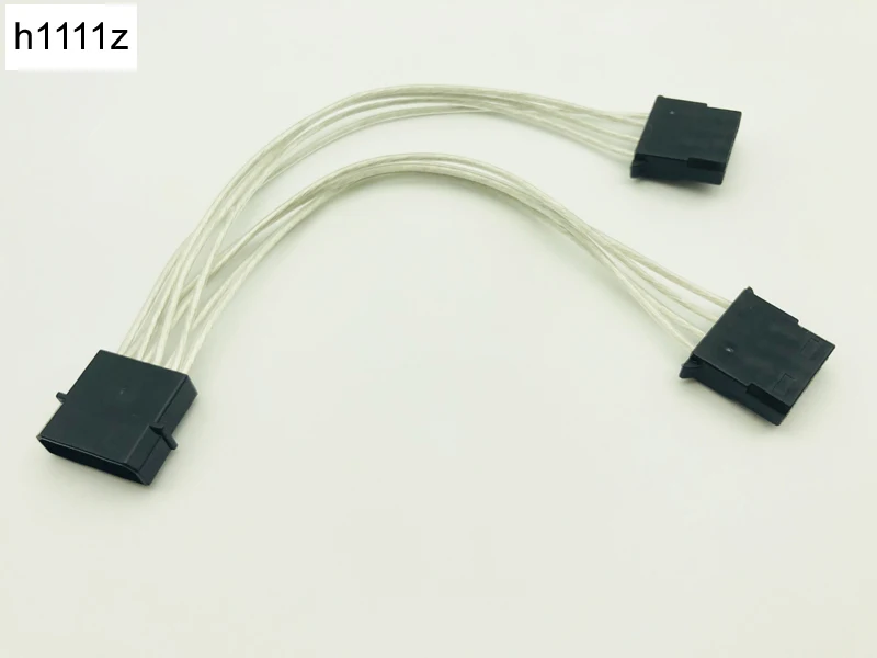 Кабель адаптер Molex с 4 контактным разъемом 2 портовым кабель переходник для