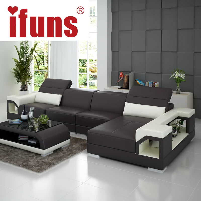 Online kaufen groÃhandel leder ecksofa aus china leder ecksofa ... Orang wohnzimmer bilder