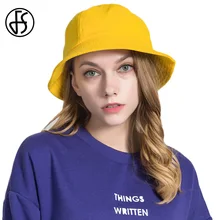 FS летние женские хлопковые солнечные шапки складные повседневные Viseira Feminina модный козырек от солнца купол пляжный котелок Chapeu Feminino