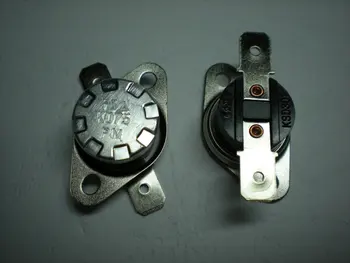 

Temperature Switch Thermostat 75 degree N.O. KSD301 150 pcs per lot hot sale