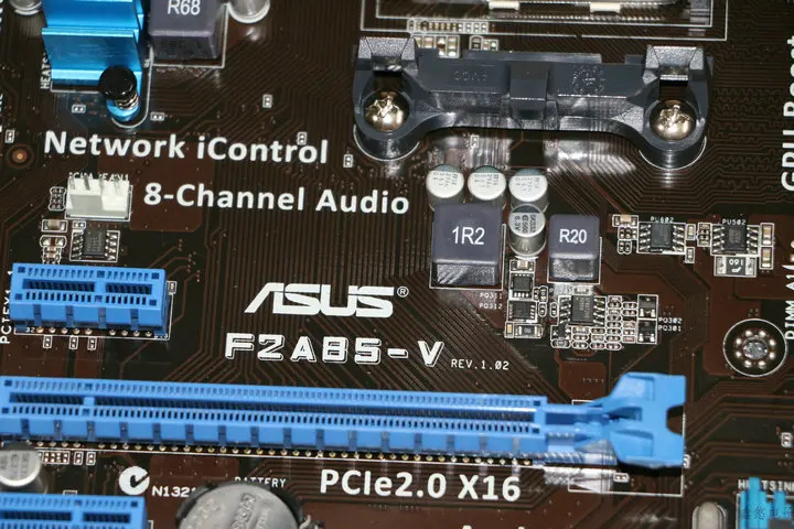 original motherboard ASUS F2A85-V Socket FM2 DDR3 USB2.0 USB3.0 64GB HDMI VGA DVI A85X Desktop moth