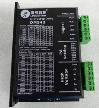23 24 DM542 paso a paso Controlador 1.0-4.2A 20-50VDC para Digital Paso a paso Nema 17