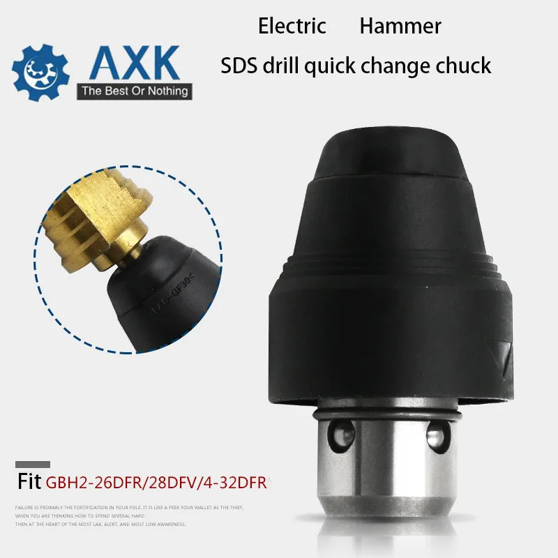 

SDS Drill Chuck Replacement for Bosch GBH2-26DFR GBH2-28DFV GBH4-32DFR Tool Holding Fixture Hammer Drills Change Fittings