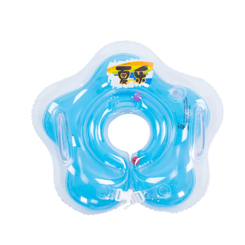 Baby Kids Flower Type Infant Neck Collar Swimming Ring Protector Neck