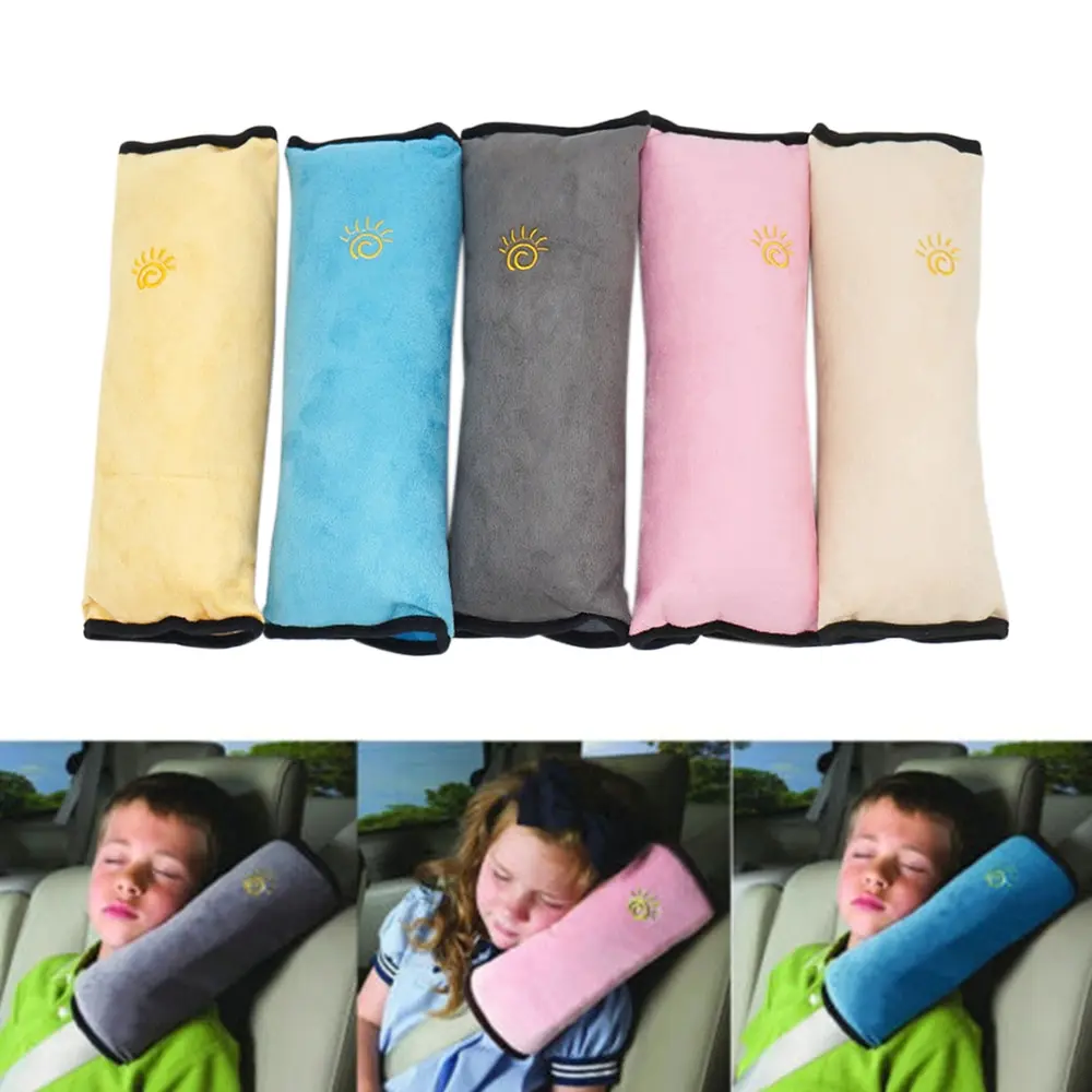 

Child Car Safety Seat Belt Pillow Shoulder Strap Pad Cushions Head Supports Kids Car Neck Pillow Car Accessories for Baby