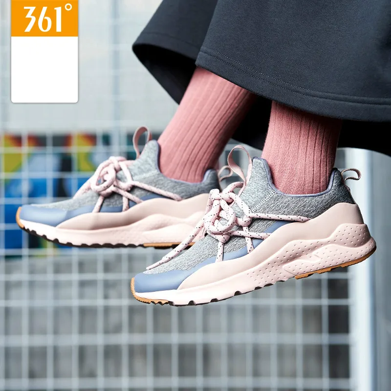 Хит 361, спортивные кроссовки, женская обувь для бега, Сакура, розовый светильник, обувь для бега для женщин