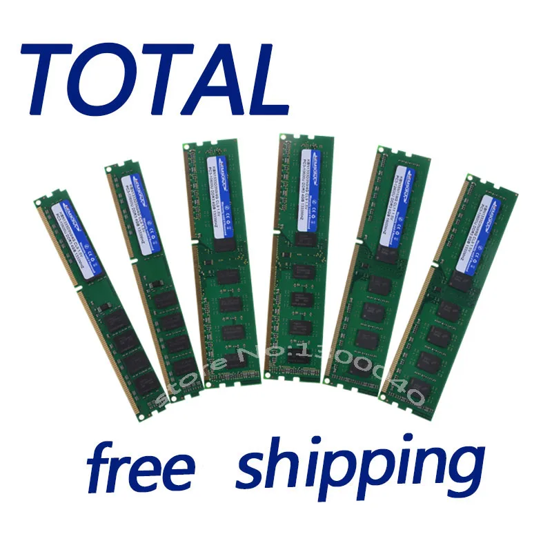 KEMBONA سخونة ذاكرة عشوائية longdimm سطح المكتب ddr3 8 gb 1600 mhz 4 بت 16 رقائق العمل ل A-M-D اللوحة شحن مجاني