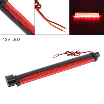 

32 LEDs 12V Red Car Brake Light Rear Windshield Rear Tail Light High Mount Fog Stop Warning Lamp 3RD Brake Light for SUV Cars