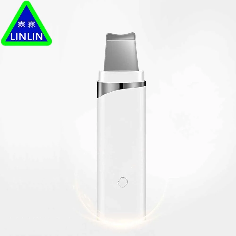 

LINLIN Ultrasonic skin shovel beauty instrument, household black head cleanser, pore cleaner, grease powder.