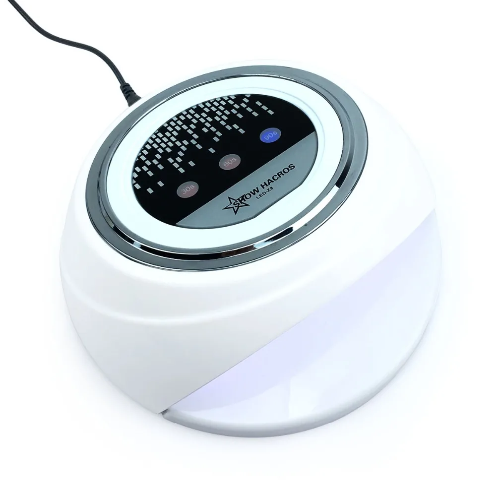 Online 60W UV LED Nagel Lampe Automatische Sensor Eis Lampe Für Nagel Trockner für Alle Gel Polish Nail art Werkzeug professionelle Led Lampe Für Nagel