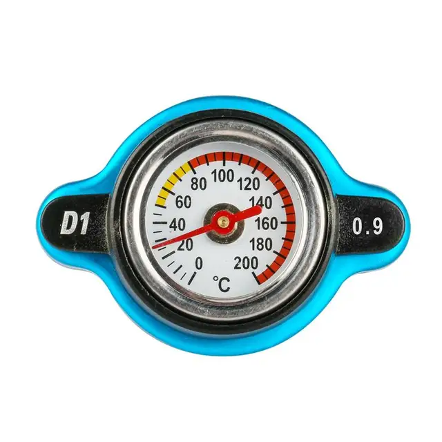 0.9 1.3BAR Car Radiator Cap Cover Temperature Gauge 0 200
