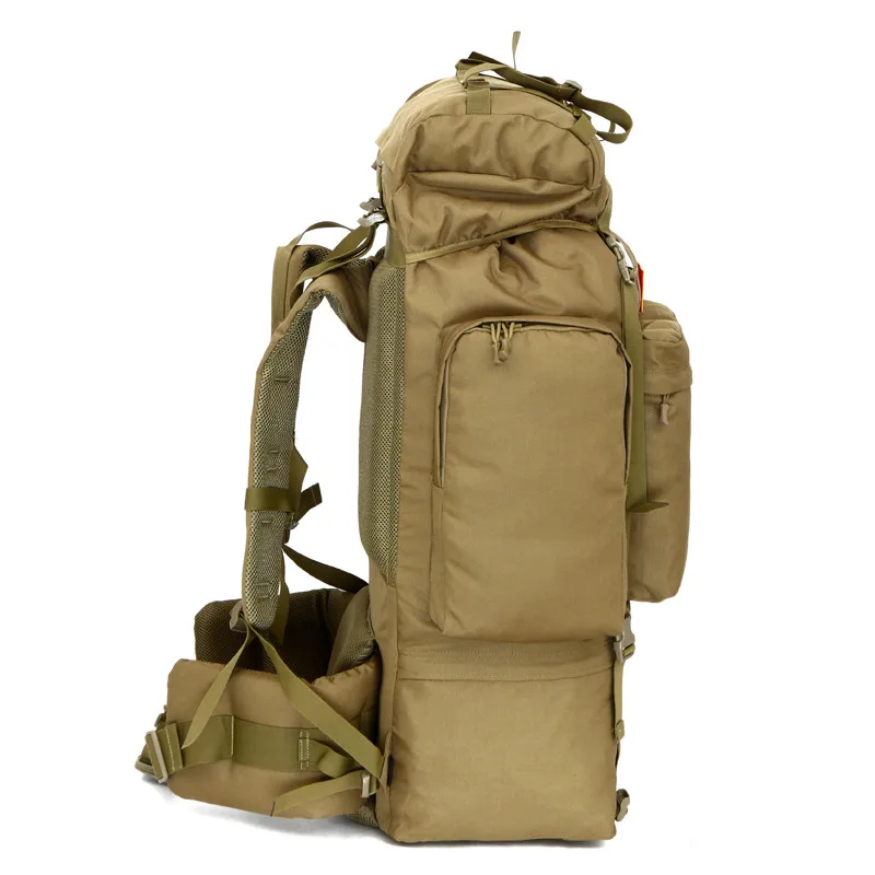 Mochilas à Prova Bolsas de Acampamento 100l ao ar Livre Grande Capacidade Tático Escalada Dnylon Água Náilon Viagem Esporte Caminhadas Masculino Mod. 1257282 14 viagem esporte caminhadas escalada sacos de acampamento masculino