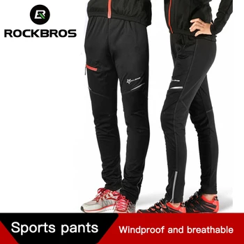 

ROCKBROS Men Women Bike Sport Pants Windproof Breathable Cycling Bicycle Pant Riding Running Hiking Fishing Fitness Trousers