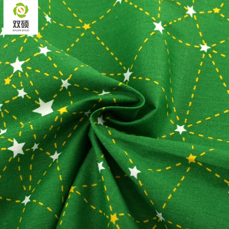 ShuanShuo Cotton Twill Fabric Patchwork Tissue Cloth Of Handmade DIY Quilting Sewing Baby&Children Sheets Dress 40*50cm