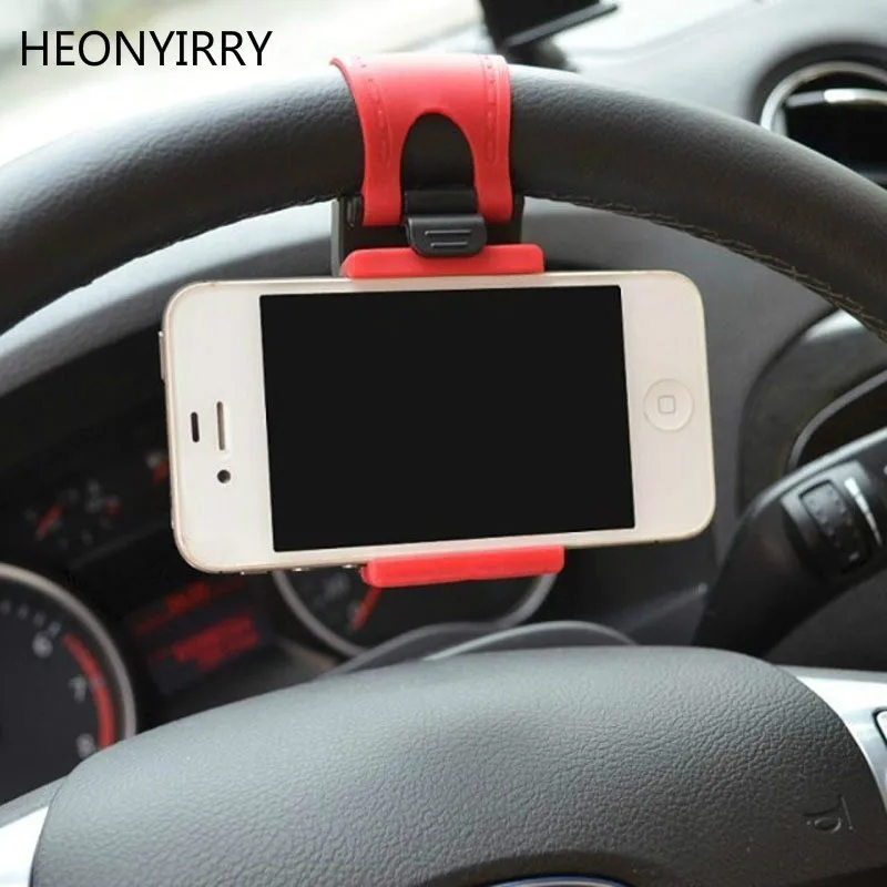 

Universal Car Phone Holder Steering Wheel Clip Mount Holder for iphone 7 for xiaomi Redmi note 4x Car Mobile Phone Holder Stand