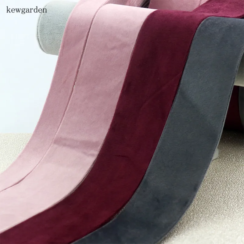 Kewgarden 2 &quot1&quot 3/8 &quotбархатная ткань многослойные тканевые ленты вручную