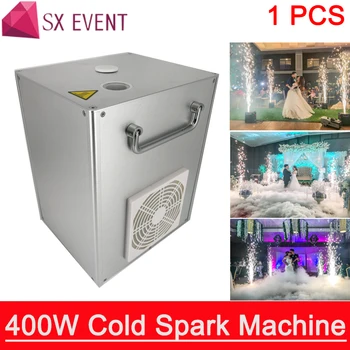 Kopen 400 w zilver wit Professionele dmx stage koude vonk fontein Spark Sterretje Pyro Pyrotechniek Vuurwerk Machine