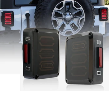 

LED Tail Lights for Jeep Wrangler JK Brake Reverse Turn Signal Lamp Rear Parking Stop Back Up Lamp
