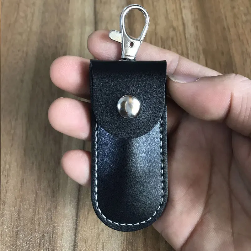 U диска хранения Защитный чехол кожаный Придерживайтесь адаптер для sandisk черная