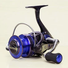 AS2000-7000 серии рыболовные катушки 13+ 1 BB шариковый подшипник 5,2: 1 Передаточное отношение Предварительная загрузка Катушка для спиннинга