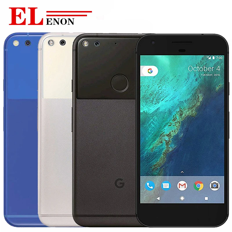Оригинальный разблокирована Google Pixel 5 0 ''/Pixel XL ''смартфон 4 ядра 4G LTE Android
