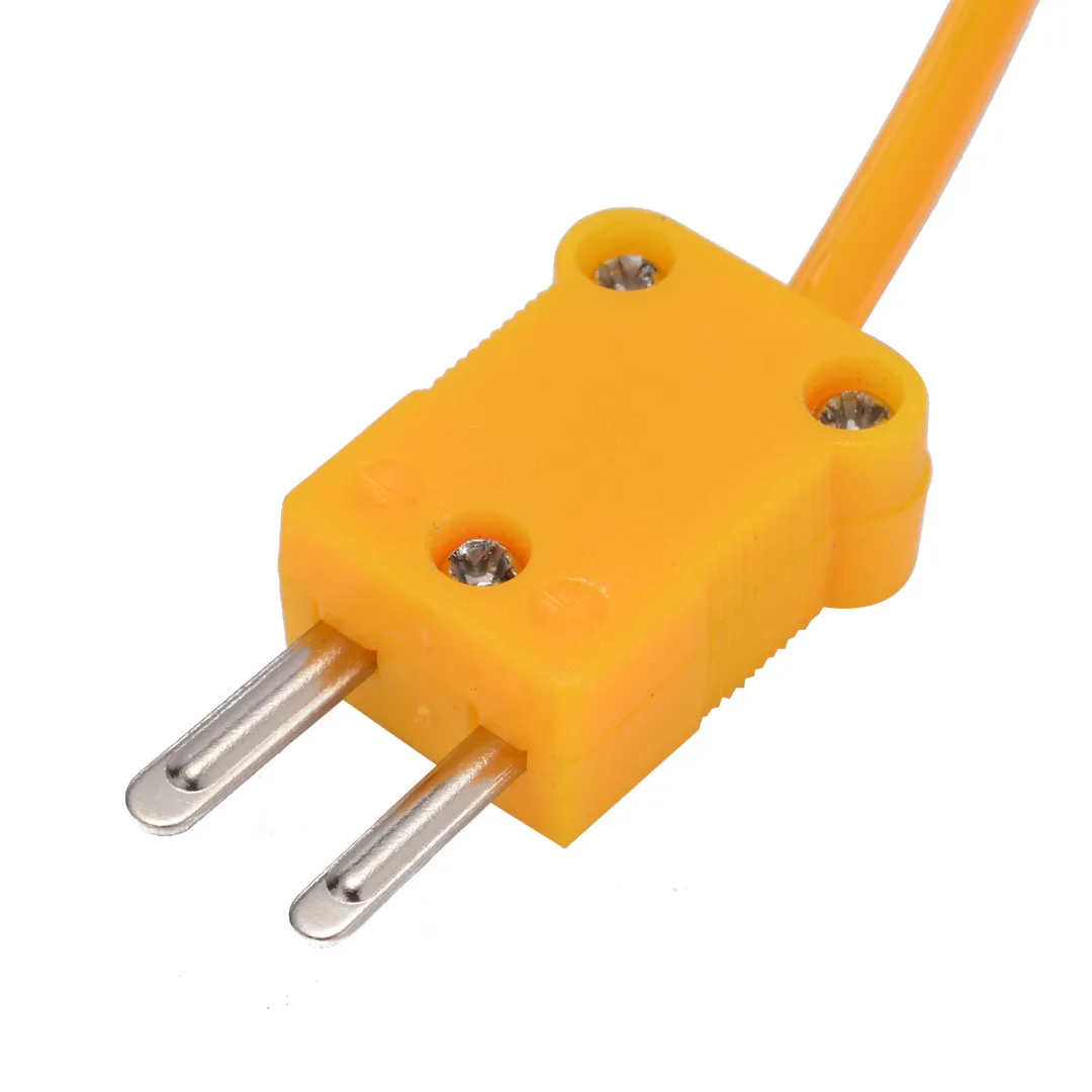 1pc K-Type Thermocouple Probe Sensor Temperature Controller -50C to 1200C with Wire Cable 100/ 300/ 500mm Mayitr Measuring Probe