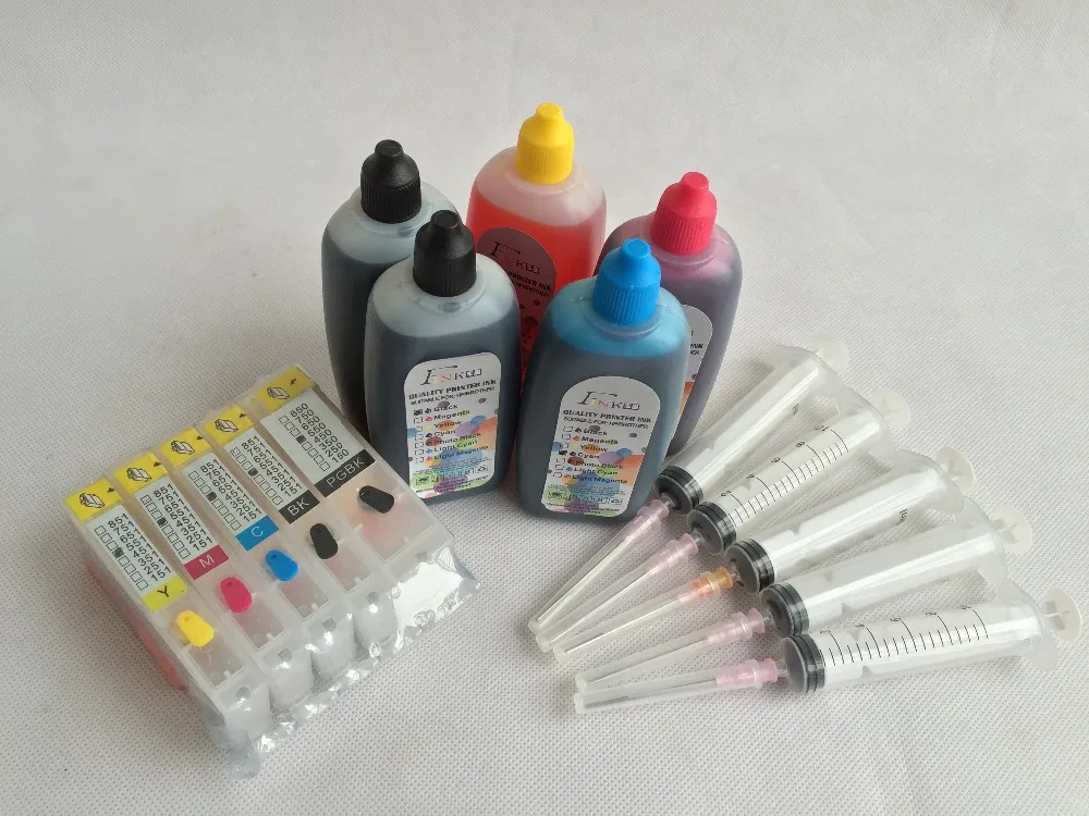

PGI-150 ink refill kits for Canon PIXMA IP7210 MG5410 MX721 MX921 MG5510 IX6810 MG5610 MG6610 printer with ARC chip UV ink
