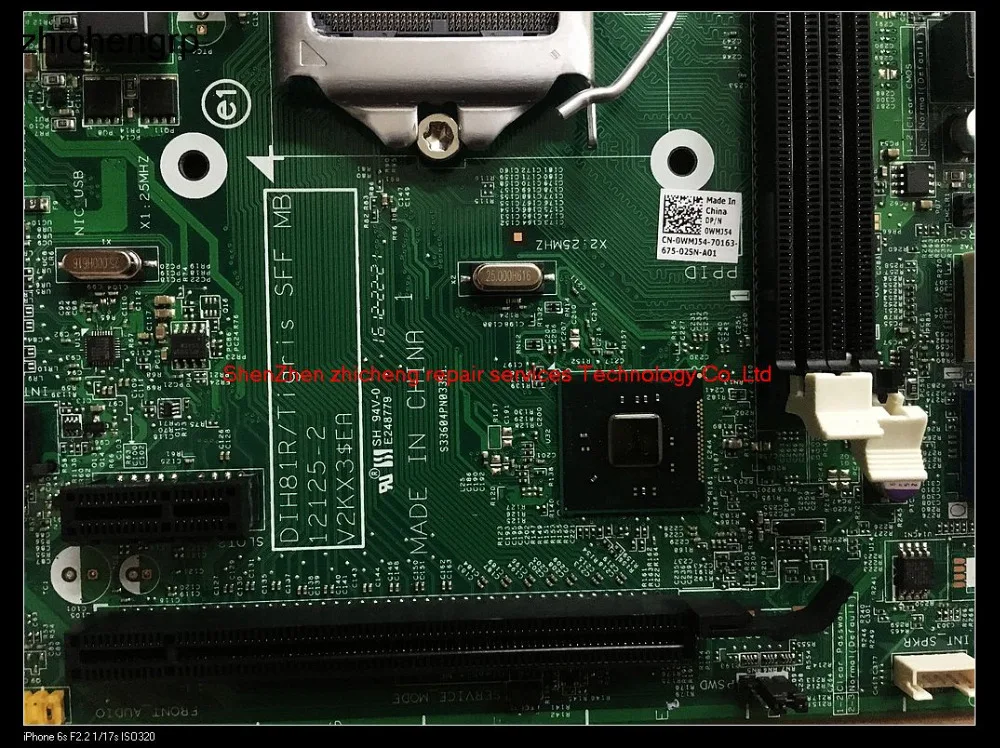 For DELL Optiplex 3020 SFF  desktop WMJ54 0WMJ54 DIH81R/Tigris SFF MB 12125-2 V2KX3 Socket LGA1150 Motherboard For DELL Optiplex 3020 SFF  desktop WMJ54 0WMJ54 DIH81R/Tigris SFF MB 12125-2 V2KX3 Socket LGA1150 Motherboard