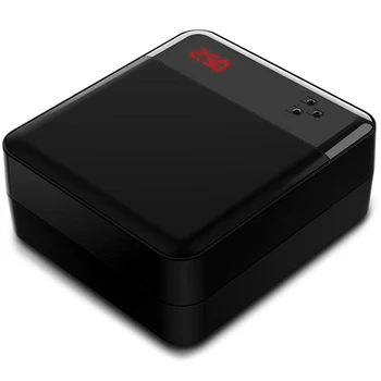 

Portable 30 Cylinder Automatic Inflatable Pump Electric Tire Inflator 12V Auto Boat Digital Car Air Compressor with Light XM-12