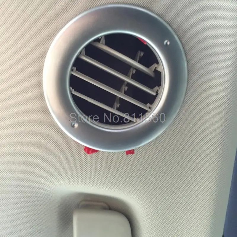 For Ford Edge 2015 Interior Car Roof Air Condition AC Vent Outlet Cover Roundness Trim Matte Auto Parts Air Outlet Car Parts For Ford Edge 2015 Interior Car Roof Air Condition AC Vent Outlet Cover Roundness Trim Matte Auto Parts Air Outlet Car Parts