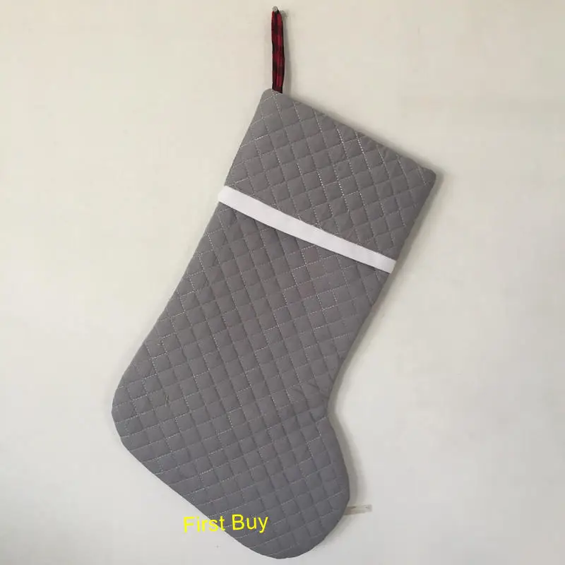 Christmas quilt stocking (5)