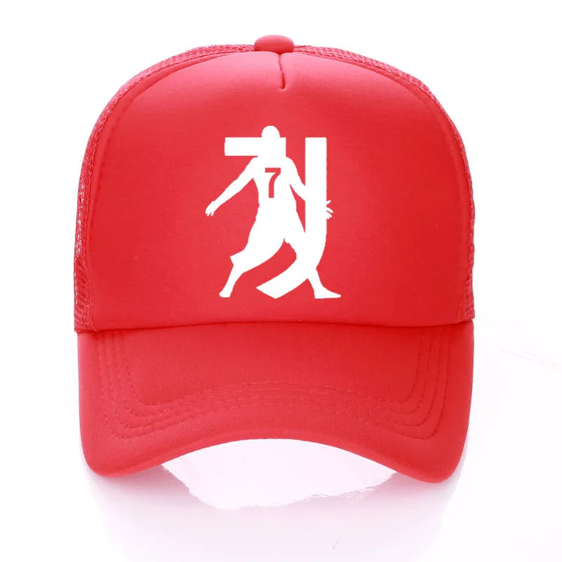 

RONALDO hat Kids/Adult Summer Baseball Hat RONALDO Caps Fans ronaldo Trucker Cap Net Snapback For Men Women No.7 hats