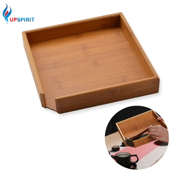 

Bamboo Tea Tray Chinese Style Eco-friendly Kung Fu Puer Green Oolong Black Tea Storage Box Table Serving Plate Tea Ceremony