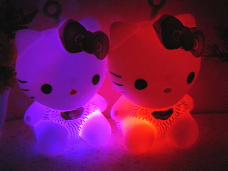 INBEAJYElectronic hello kitty Cat милые интерактивные электронные питомцы люминесцентные