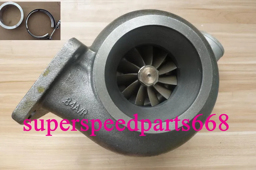 Турбокомпрессор GT45R GT45 A/R .70 .84 4 &quotV band с фланцевым зажимом T4 для воды и масла|turbo
