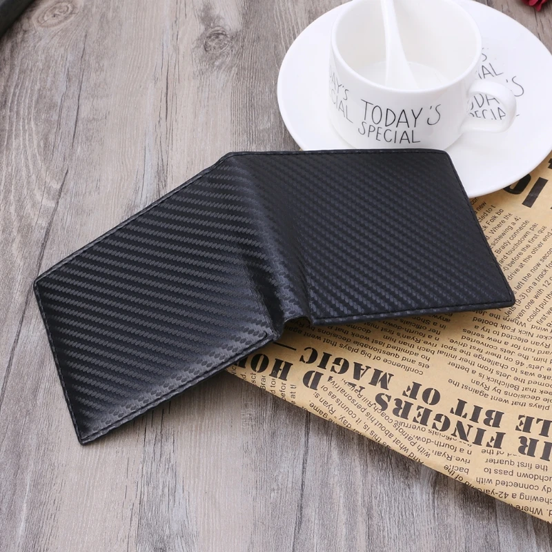 THINKTHENDO Fashion Men's Bifold Leather Wallet ID Credit Card Holder Billfold Purse Clutch