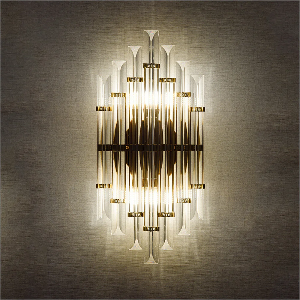 

Modern creative lobby wall lamp Light luxury Nordic Personality hotel Project Model room wall lamp LM5061452