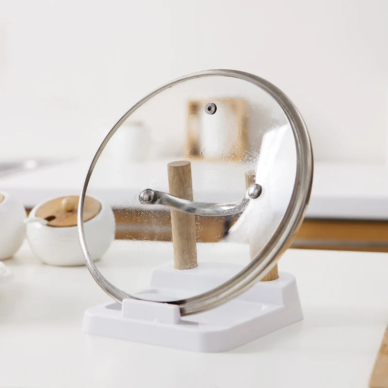 

HS040 Kitchen multifunctional The original simple double stick pot rack capable of draining spoon rack 13.8*14.8*12.2cm