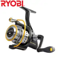 RYOBI ECUSIMA Original fishing reel spinning reel 4+1 bearings 5.0:1/5.1:1 Ratio 2.5KG-8KG Power Japan reels Aluminum Spool