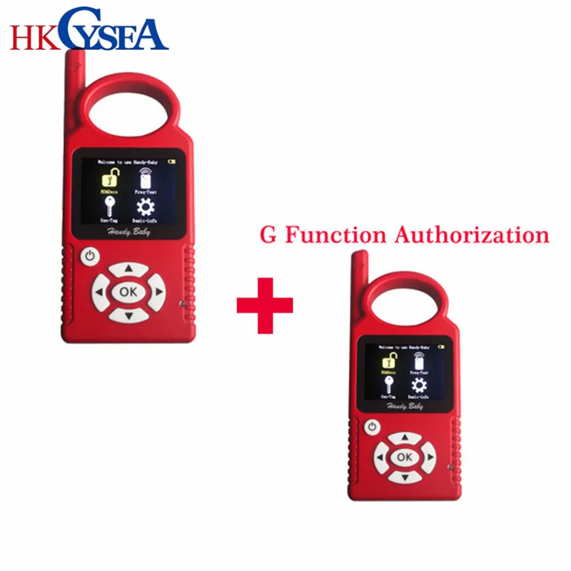 

Newest Handy Baby V9.0.0 Hand-held Car Key Copy Auto Key Programmer for 4D/46/48 Chips Plus G Chip Copy Function Authorization