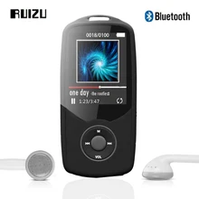 2017 оригинальные ruizu X06 Bluetooth спортивные MP3 плеера 1.8 дюймов Экран высокое качество звука без потерь с Регистраторы fm Радио
