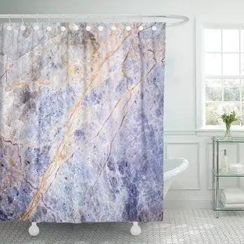 

Shower Curtain Gray Black Marble for Wall Interiors Brown Abstract Antique Architecture Beautiful Bathroom Curtains