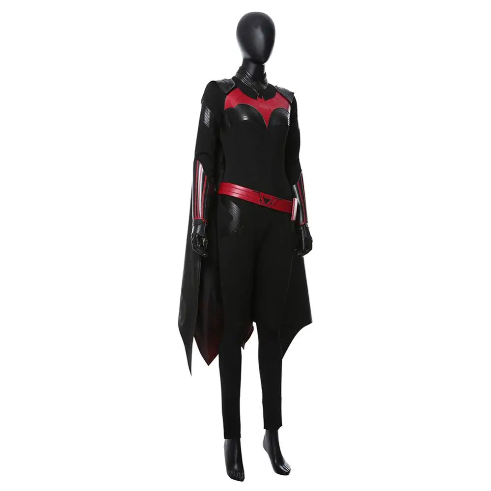 Batwoman Batgirl Kathy Kane костюм для косплея взрослых женщин и девушек из искусственной