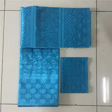 Африканские Бисером Асо Оке Headtie с отверстием в нигерийском стиле Headtie Асо Оке Обёрточная бумага с бусинами для леди вечерние и свадебные 3 pieces/bag-AH30