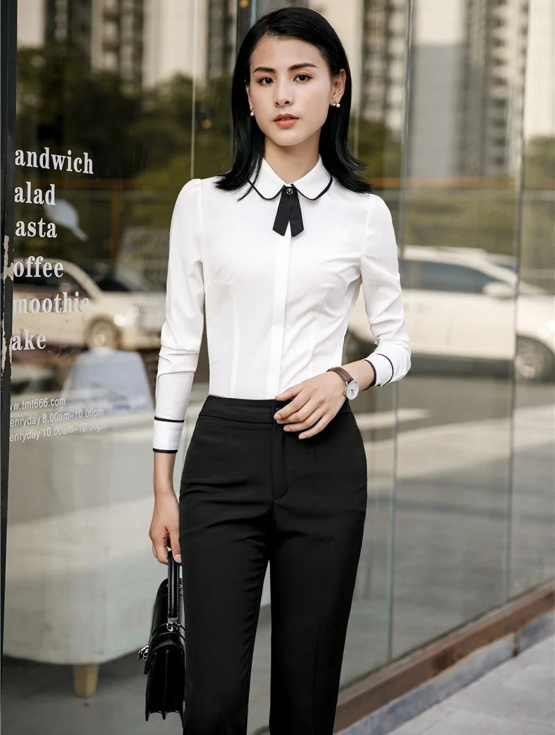 Buy Formal Uniform Styles Ladies Pantsuits With