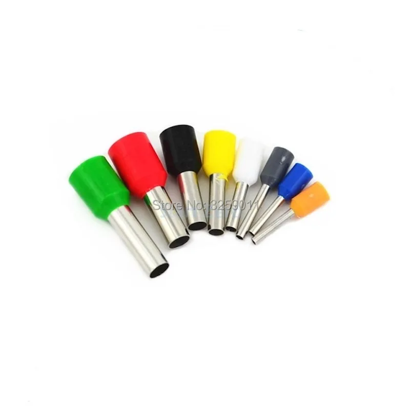 Pces Friso Elétrico Bloco Terminal Fio Conector Cabo Extremidade Virola Tubular Pre-isolante Awg 10 6.0mm 500 E6012 11 fio conector cabo extremidade virola tubular pre-isolante e6012 awg 10 6.0mm