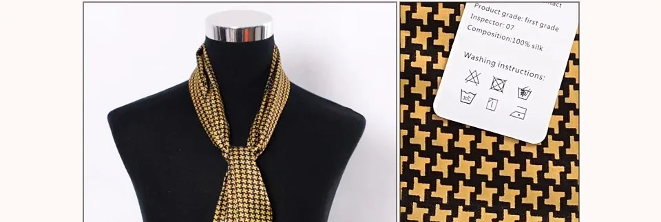 [BYSIFA] Men Black Gold Silk Scarves Winter Fashion Accessories 100% Natural Silk Male Plaid Long Scarves Cravat 160*26cm mens head wrap bandana