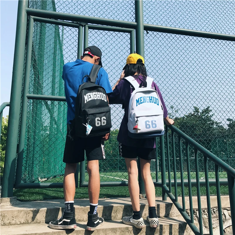 Menghuo 2018 Fashion Backpack Women Leisure Travel Rucksacks for Girls Teenager Cool Shoes Pendant Cute School Bag Men Backpacks (30)