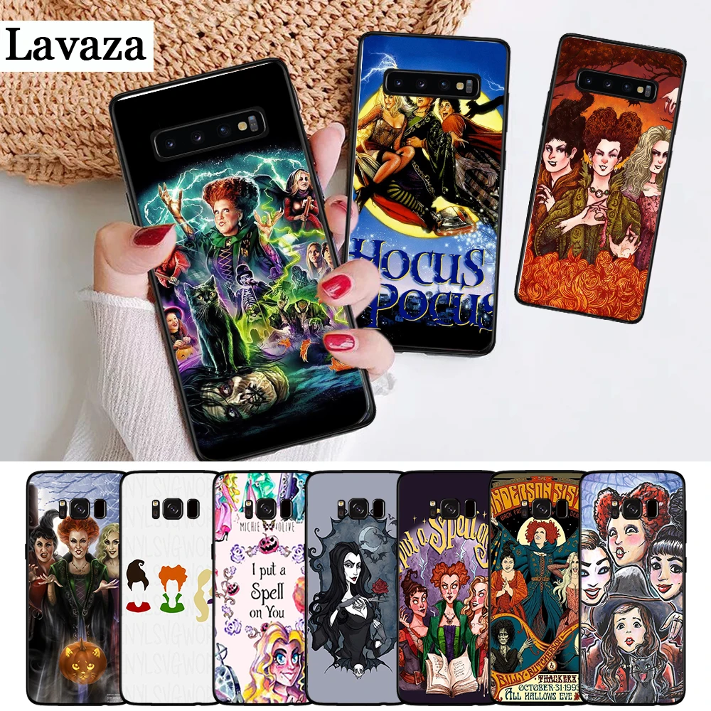 

Lavaza Hocus Pocus Silicone Case for Samsung S6 Edge S7 S8 Plus S9 S10 S10e Note 8 9 M10 M20 M30